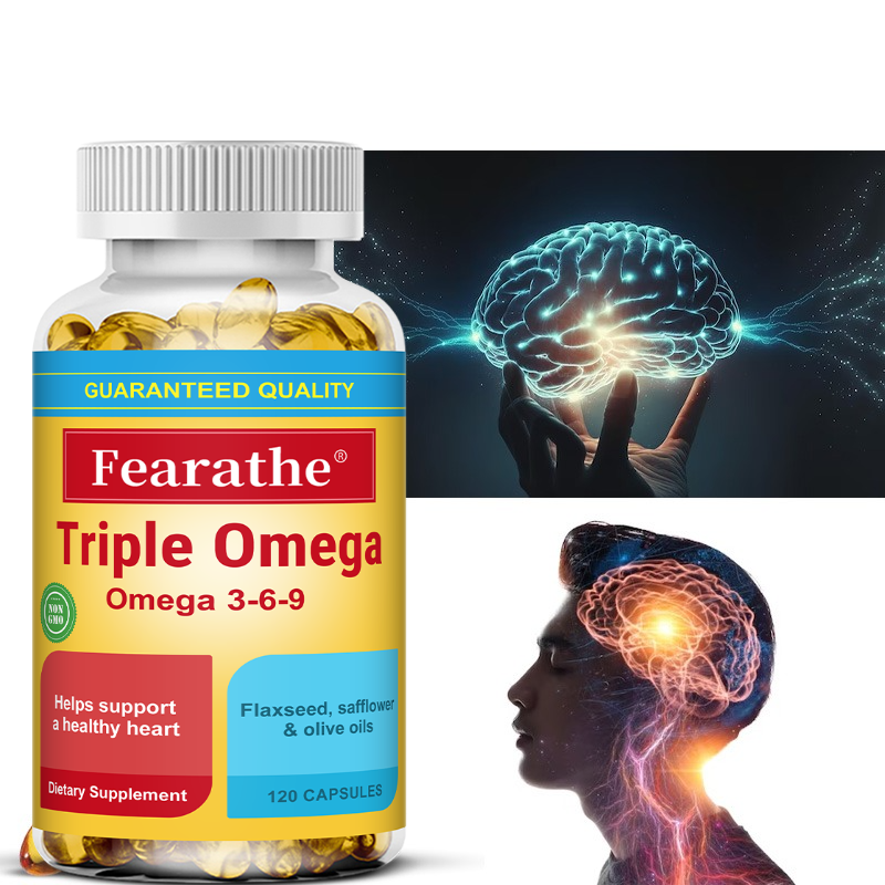 Omega 3 Fish Oil - Omega 3 6 9 Capsules, Essential