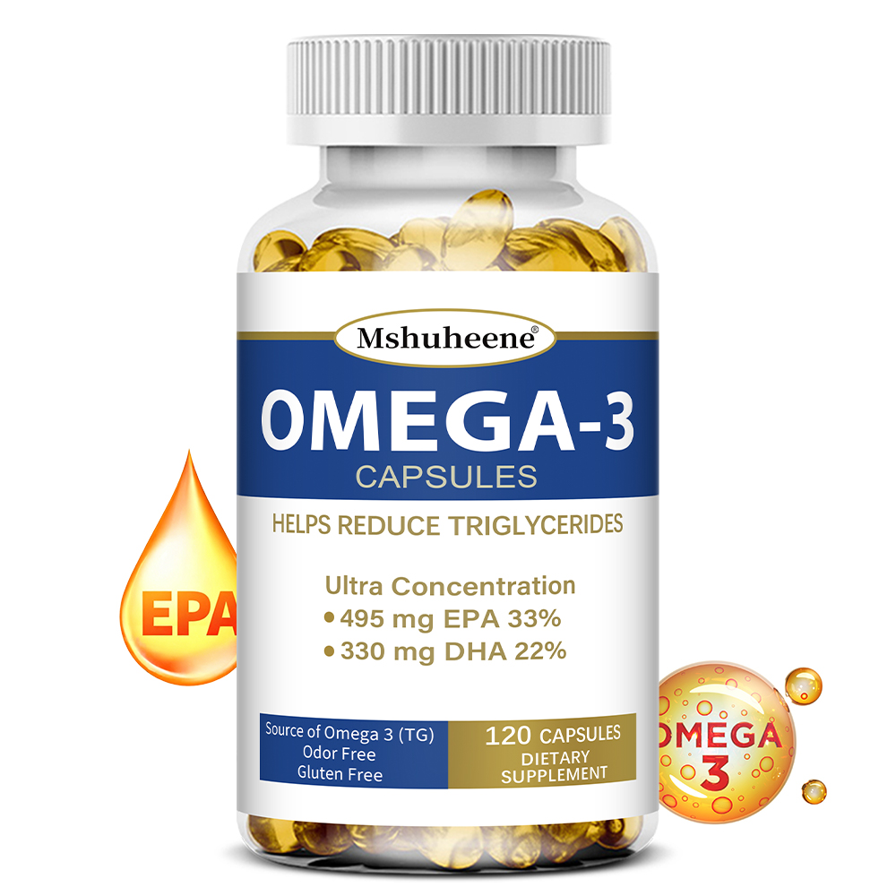 Omega 3 Fish Oil - Triple Strength Omega 3 Fish Oil,