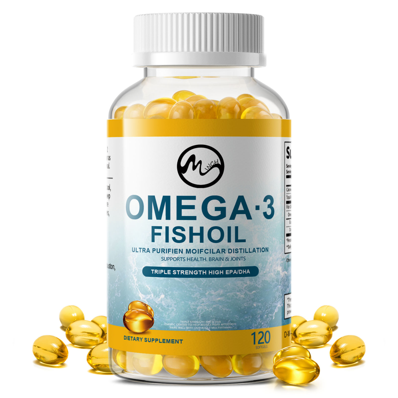 Omega 3 Fish Oil - Omega-3 Fish Oil Supplement - with