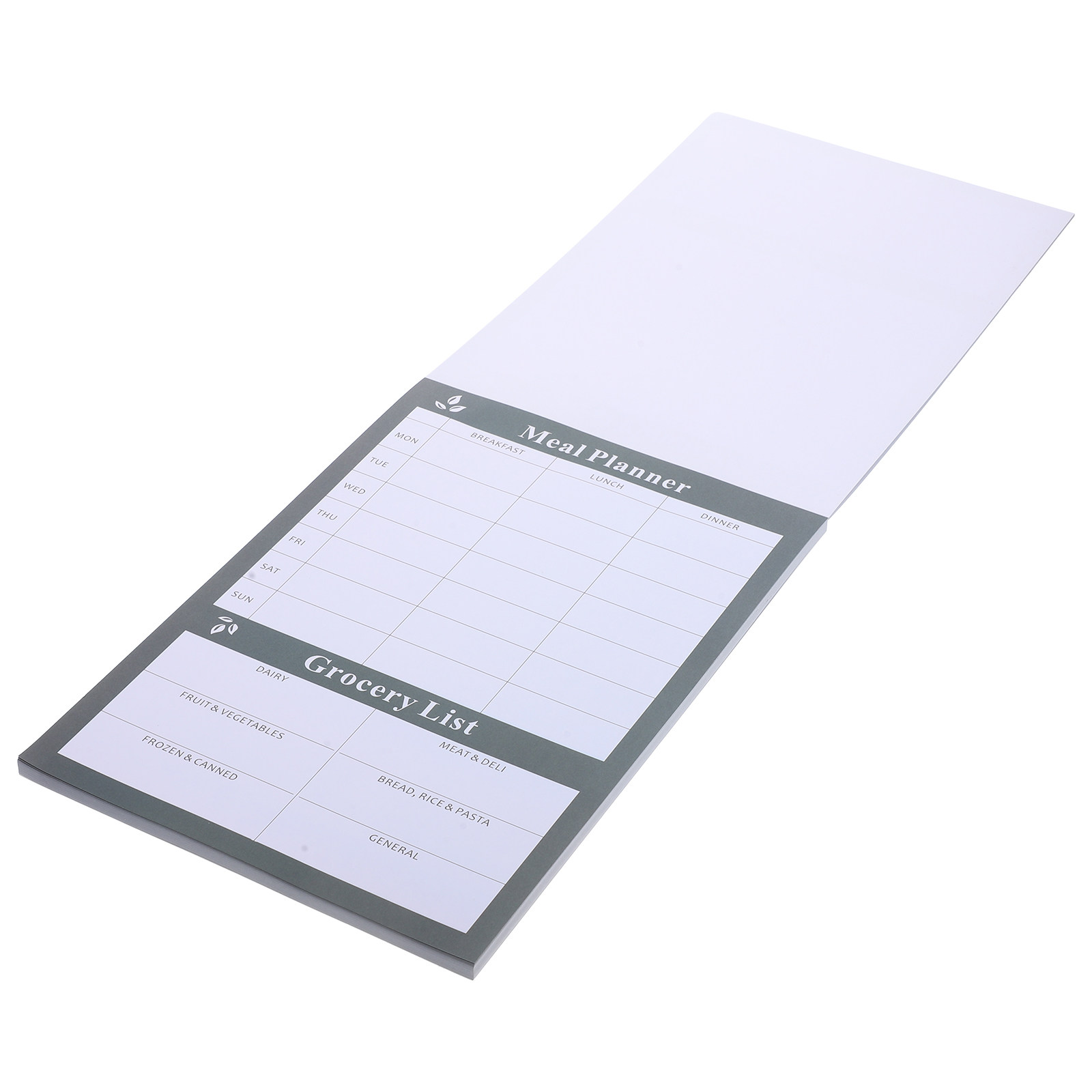 Nutrition Fitness Meals - Weekly Tearable Diet Notebook for Food