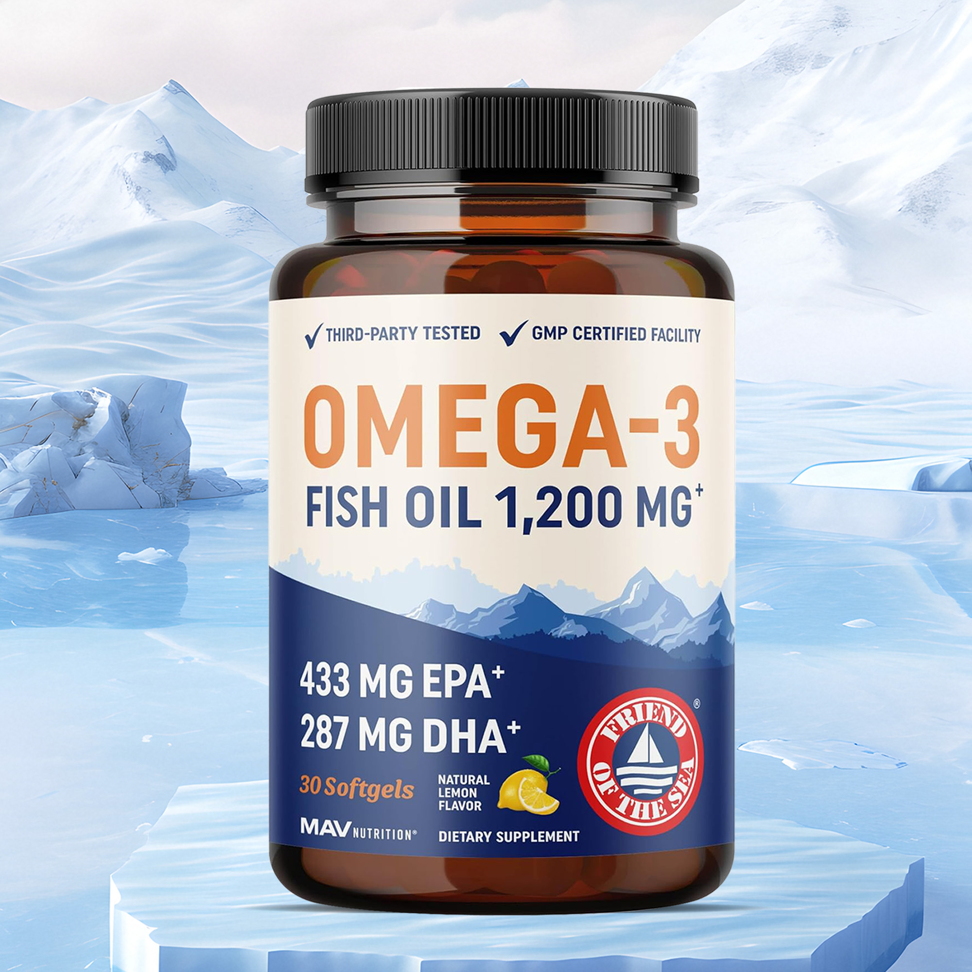 Omega 3 Fish Oil - Omega 3 Fish Oil - Supports