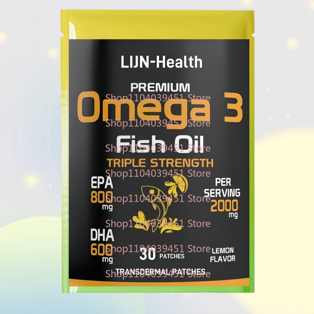 Omega 3 Fish Oil - 30 Patches Omega 3 Fish Oil