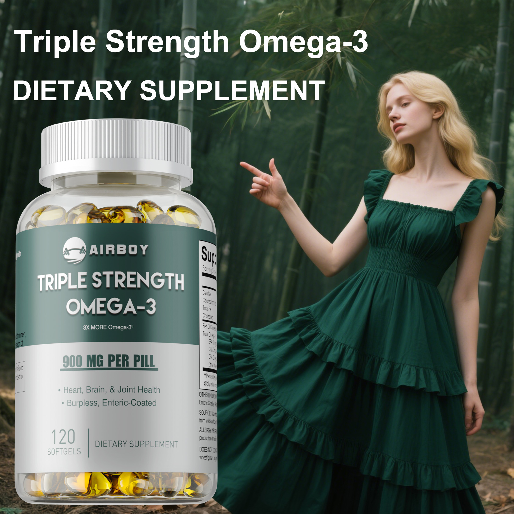 Omega 3 Fish Oil - Omega 3 Fish Oil - Antioxidant,