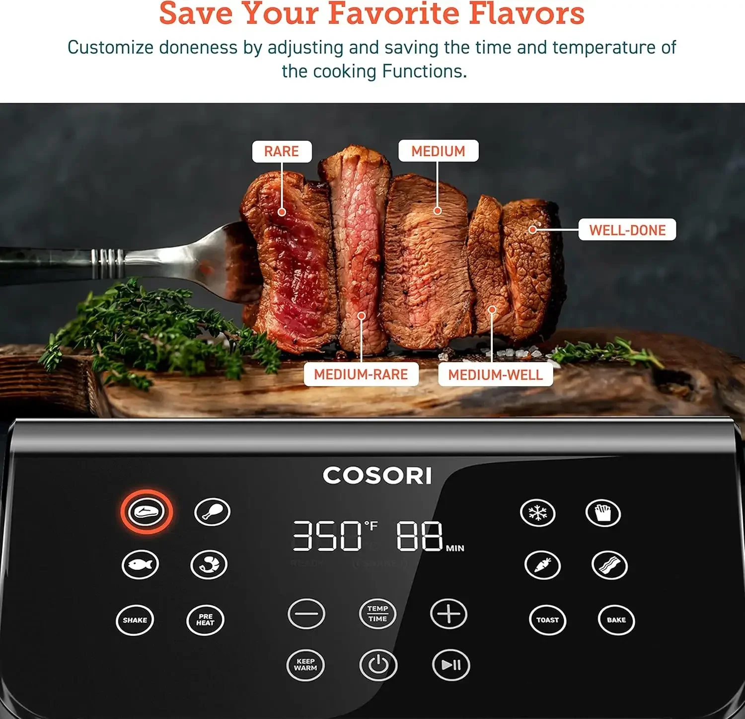 12-in-1 Air Fryer 5.8QT, Toast - Nutrition & Fitness Hub Photos บทวิจารณ์และราคา