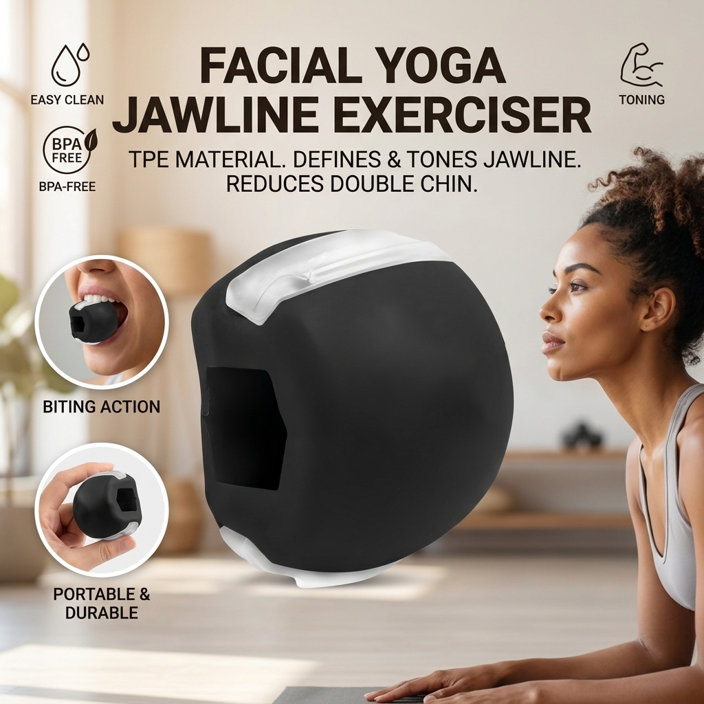 Jaw Exerciser Fitness Face Mas - Fitness & Nutrition Lab บทวิจารณ์และราคา