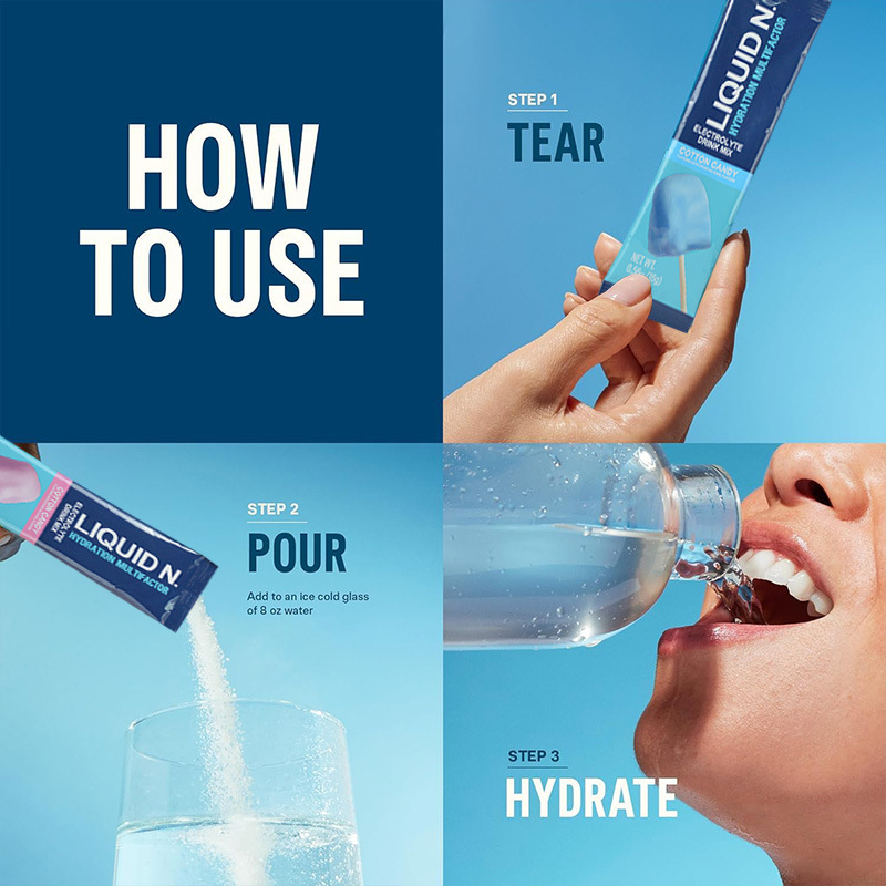 Hydration Multiplier - Cotton  - Electrolyte Powder Pack บทวิจารณ์และราคา
