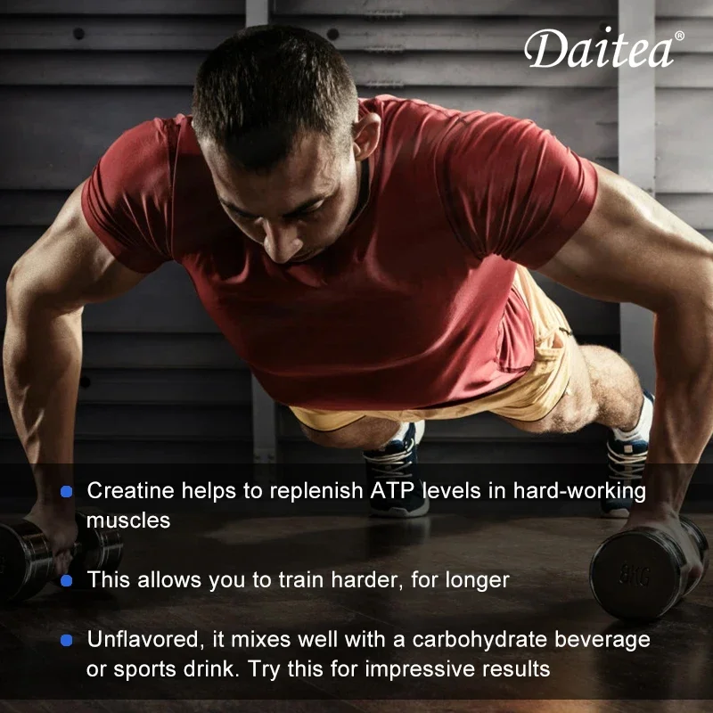 Daitea Creatine 3000 mg Monohy - Nutrition & Fitness Hub Photos บทวิจารณ์และราคา