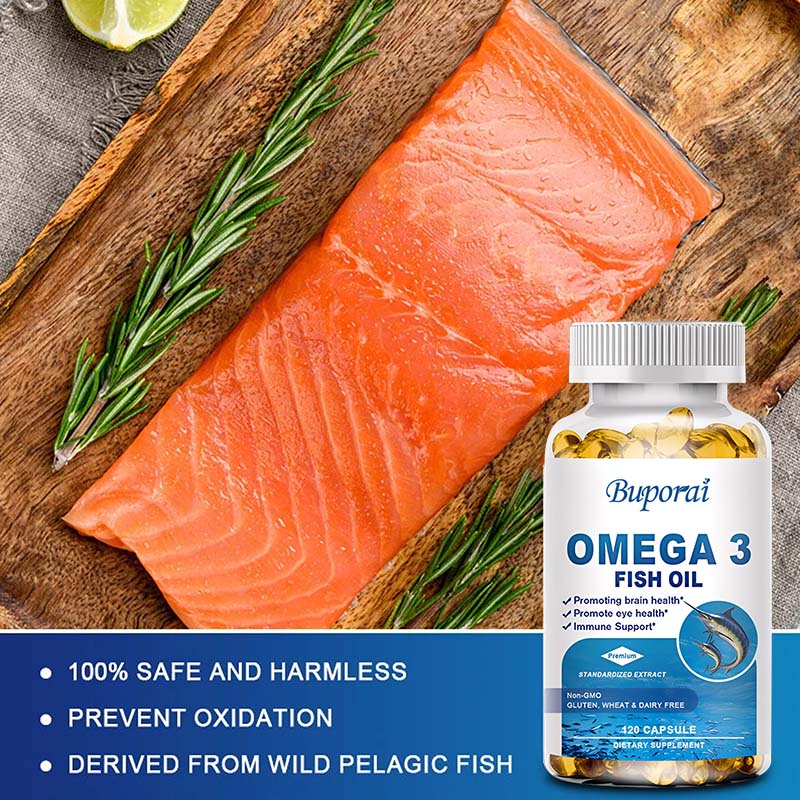 Omega 3 Fish Oil Capsules - Bo - Omega 3 Fish Oil บทวิจารณ์และราคา