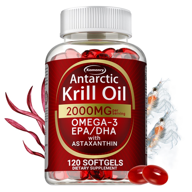Antarctic Krill Oil Capsules - - Omega 3 Fish Oil บทวิจารณ์และราคา