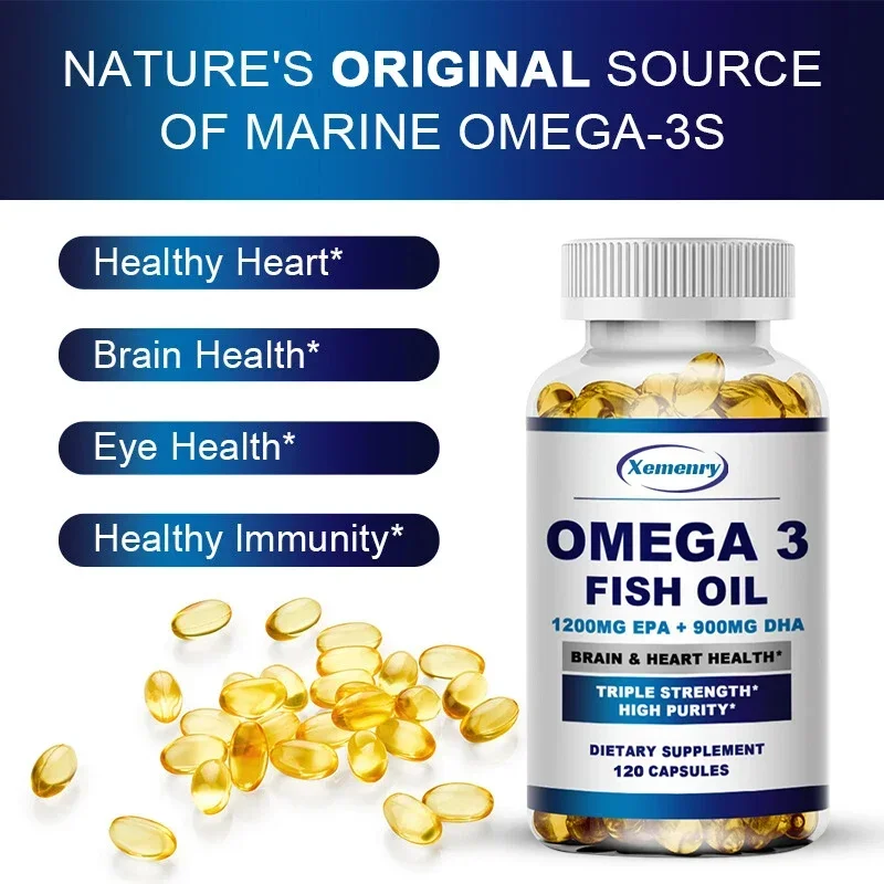 Omega 3 Fish Oil - Supports Ne - Omega 3 Fish Oil บทวิจารณ์และราคา