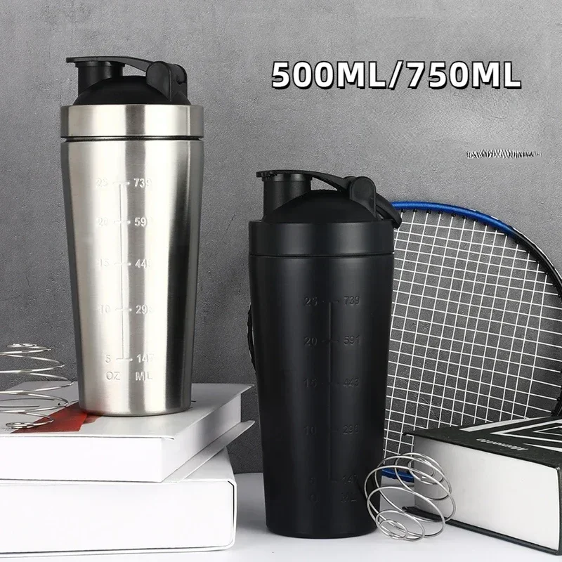 Stainless Steel Protein Shaker - Nutrition And Fitness บทวิจารณ์และราคา