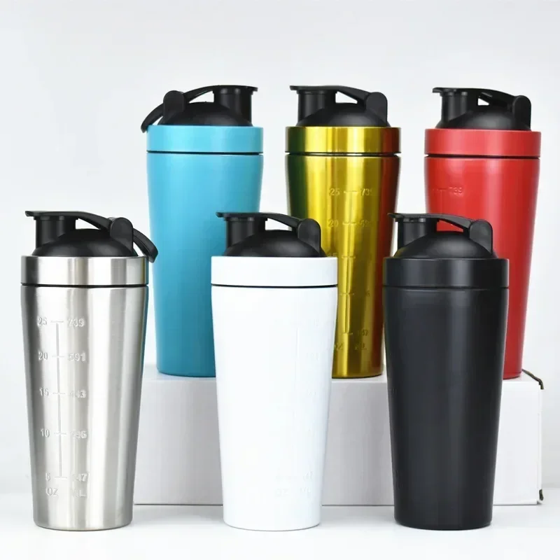 Stainless Steel Protein Shaker - Nutrition And Fitness บทวิจารณ์และราคา