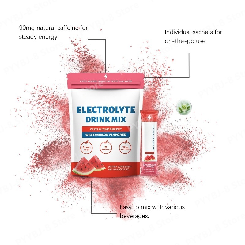 Watermelon Flavor Electrolyte  - Electrolyte Powder Pack บทวิจารณ์และราคา