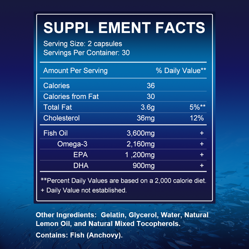 Omega 3 Fish Oil Capsules - fo - Omega 3 Fish Oil บทวิจารณ์และราคา