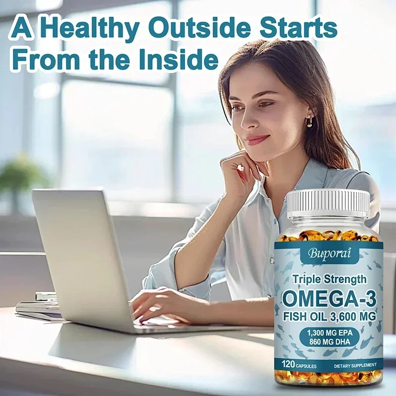 Omega 3 Fish Oil - Supports Ey - Omega 3 Fish Oil บทวิจารณ์และราคา