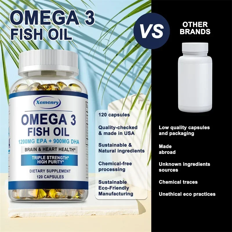 Omega 3 Fish Oil Supplement wi - Omega 3 Fish Oil บทวิจารณ์และราคา