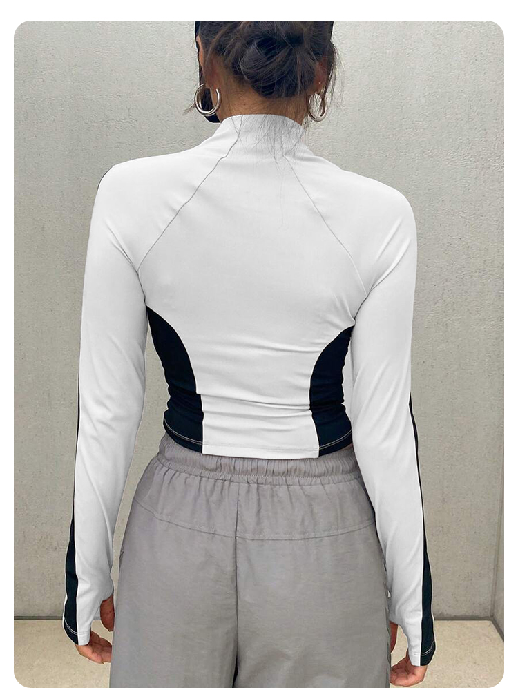 Yoga Clothes Stand Up Collar J - Fitness & Nutrition Lab บทวิจารณ์และราคา