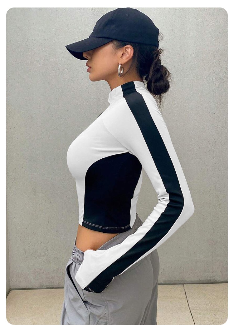 Yoga Clothes Stand Up Collar J - Fitness & Nutrition Lab บทวิจารณ์และราคา