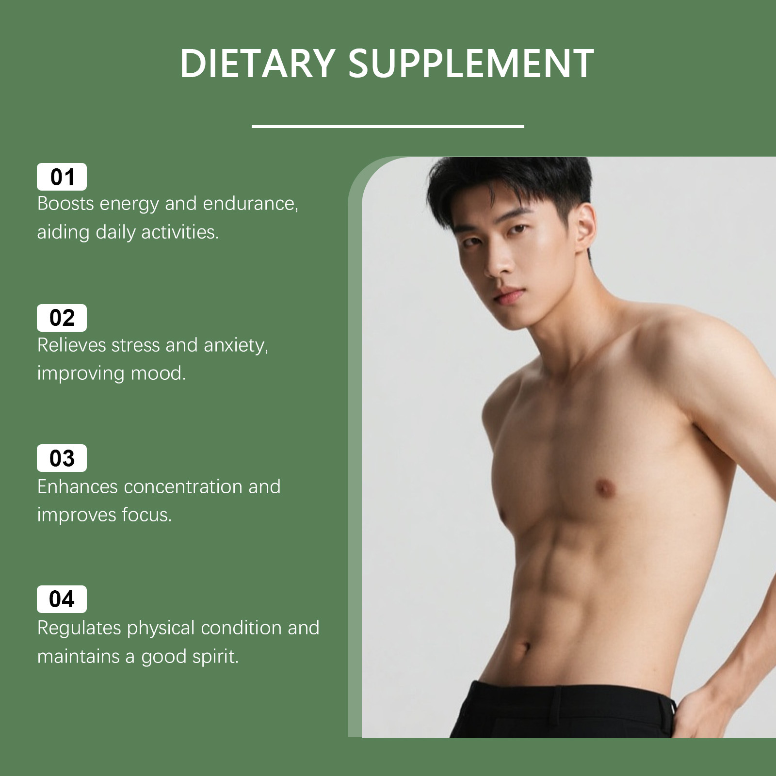 DOCTEAT Men's Health Capsules  - Nutrition Fitness Supplements บทวิจารณ์และราคา