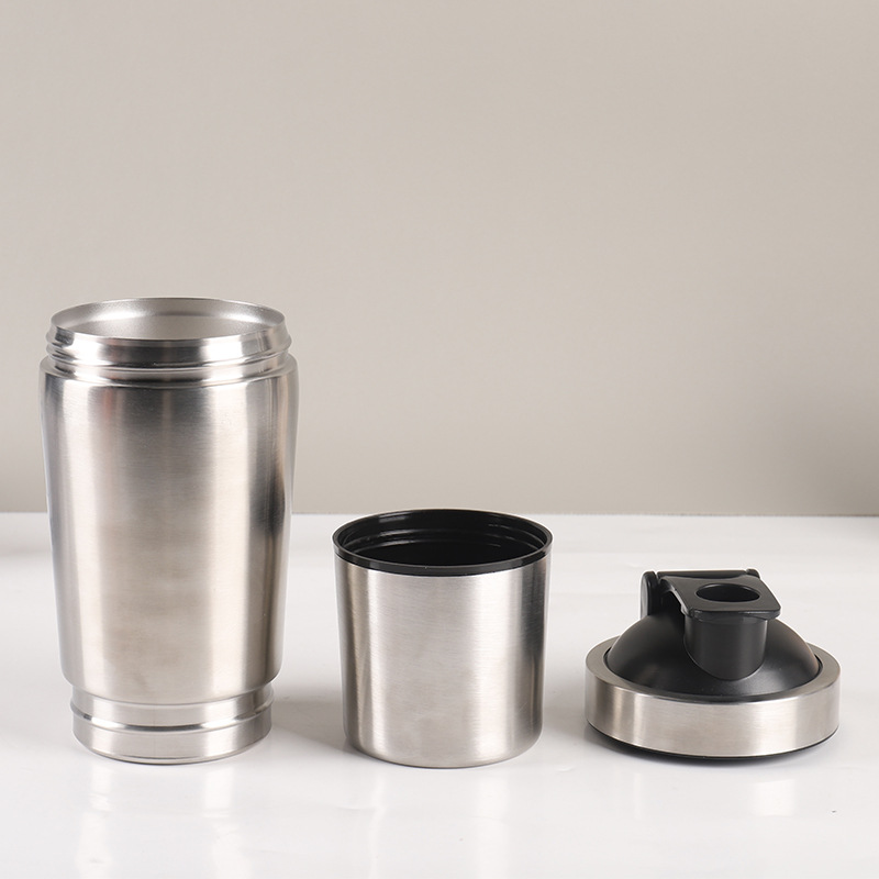 Stainless Steel Protein Shaker - Nutrition And Fitness บทวิจารณ์และราคา