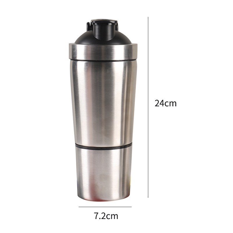 Stainless Steel Protein Shaker - Nutrition And Fitness บทวิจารณ์และราคา
