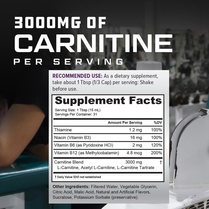 Liquid L-Carnitine Supplement  - L-Carnitine Liquid บทวิจารณ์และราคา