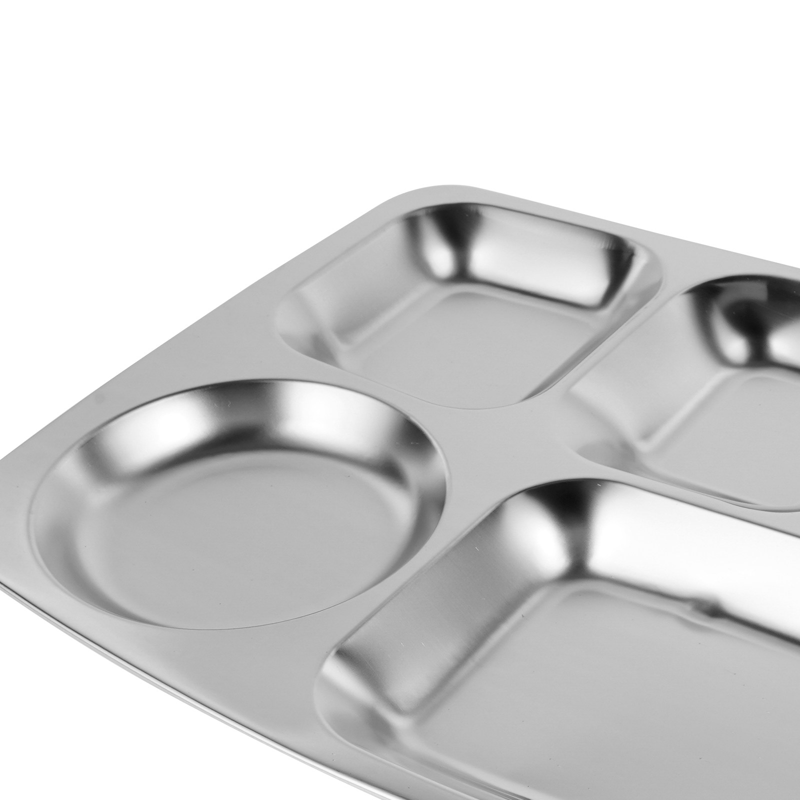 Stainless Steel Divided Food P - Nutrition & Fitness Hub Photos บทวิจารณ์และราคา