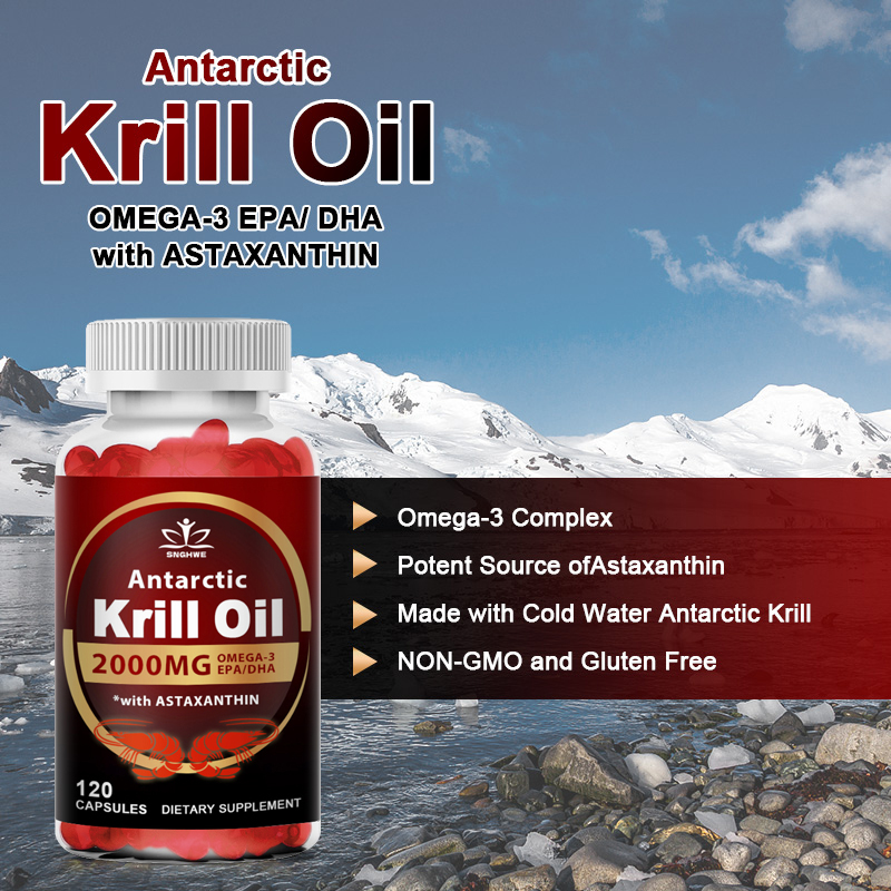 2000Mg Krill Oil Phospholipid  - Omega 3 Fish Oil บทวิจารณ์และราคา