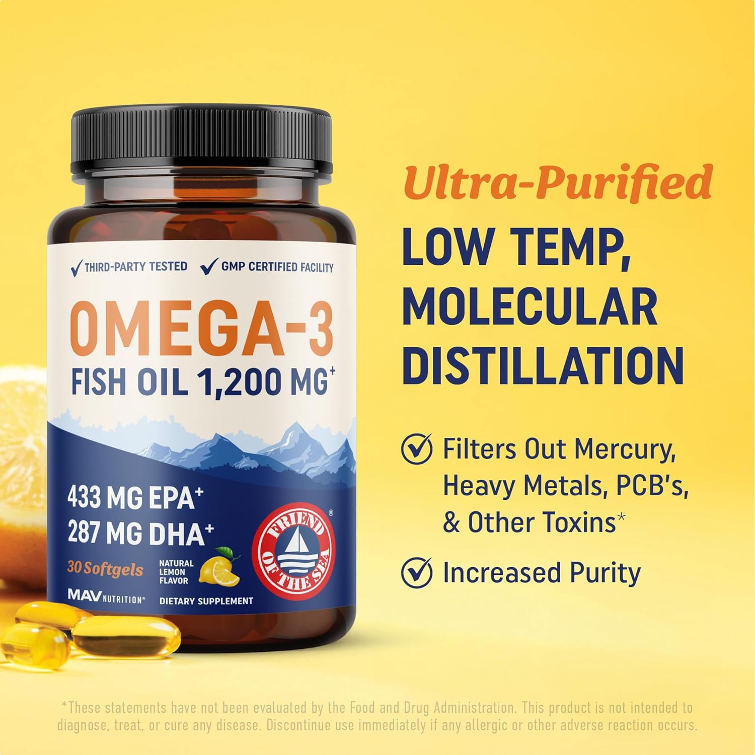 Omega 3 Fish Oil - Supports Th - Omega 3 Fish Oil บทวิจารณ์และราคา