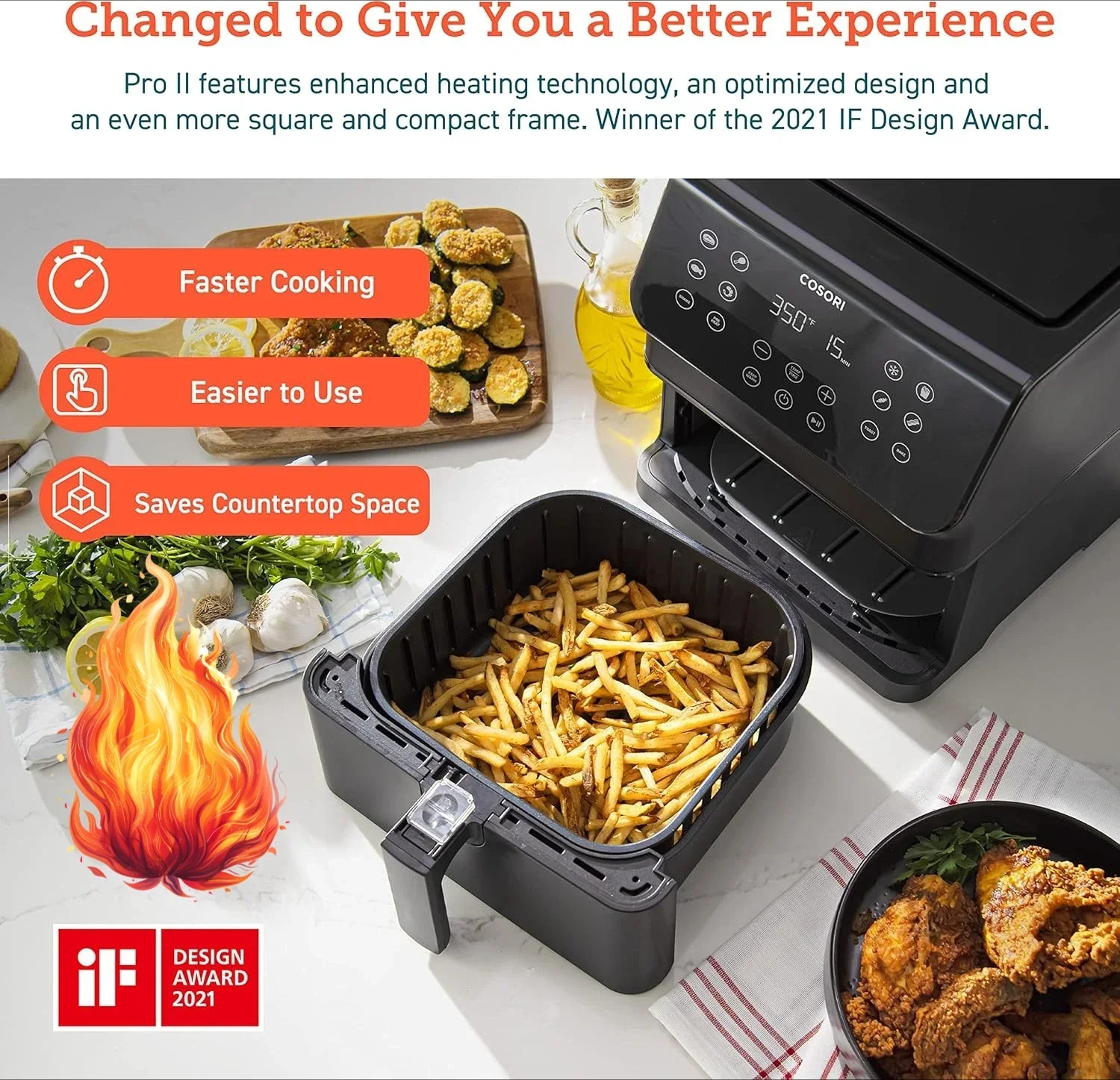 12-in-1 Air Fryer 5.8QT, Toast - Nutrition & Fitness Hub Photos บทวิจารณ์และราคา
