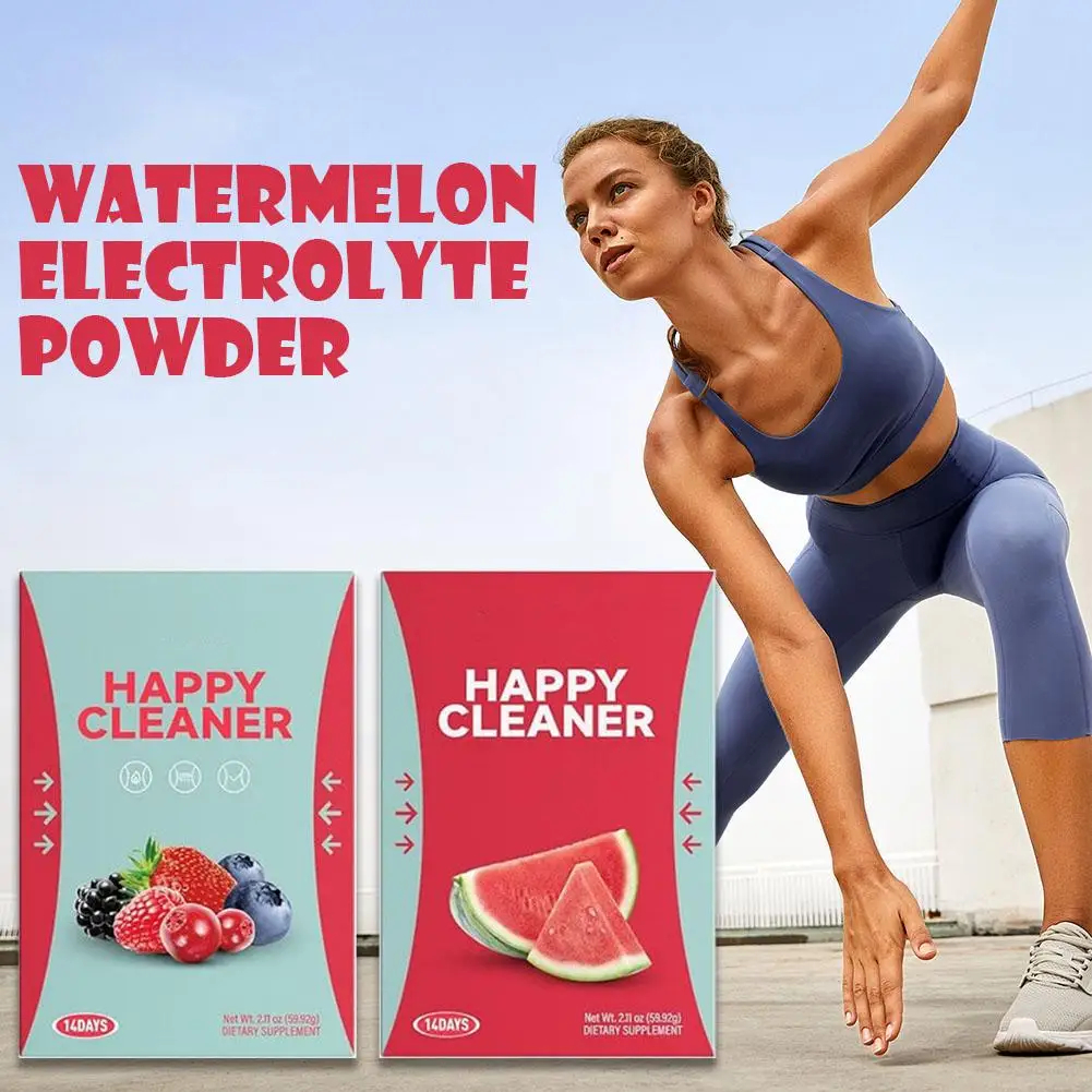 Happy Cleaner Strawberry Water - Electrolyte Powder Pack บทวิจารณ์และราคา