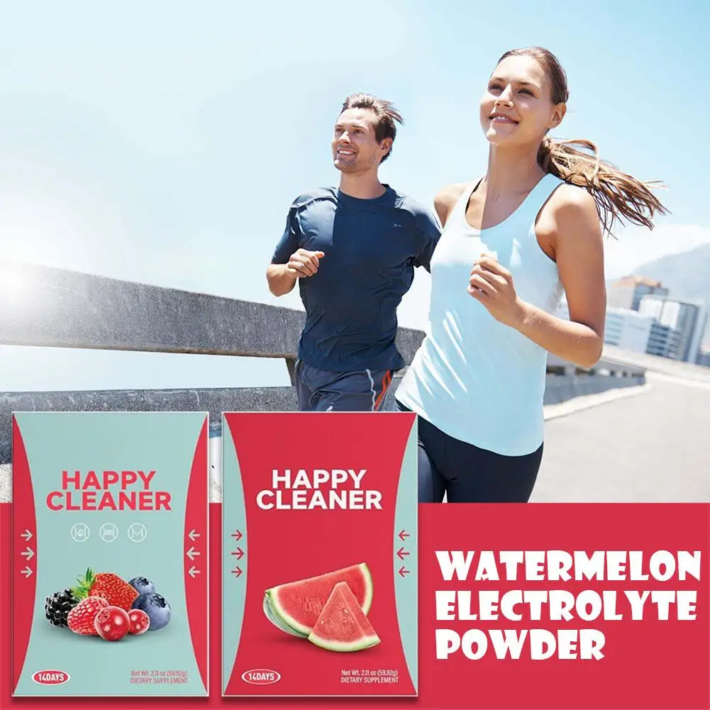 Happy Cleaner Strawberry Water - Electrolyte Powder Pack บทวิจารณ์และราคา