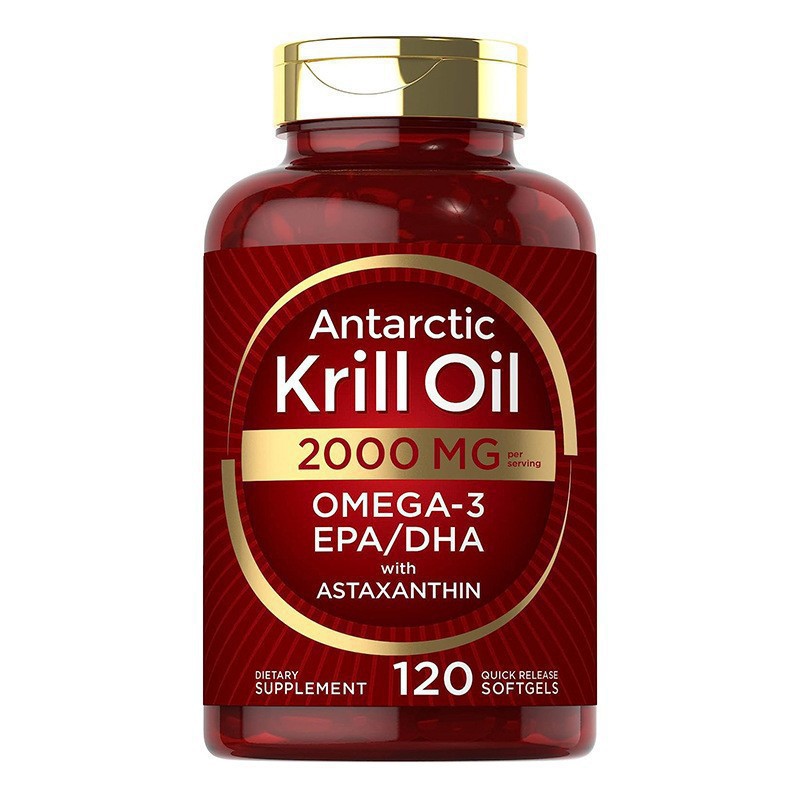 Krill oil soft capsules supple - Nutrition Fitness Supplements บทวิจารณ์และราคา