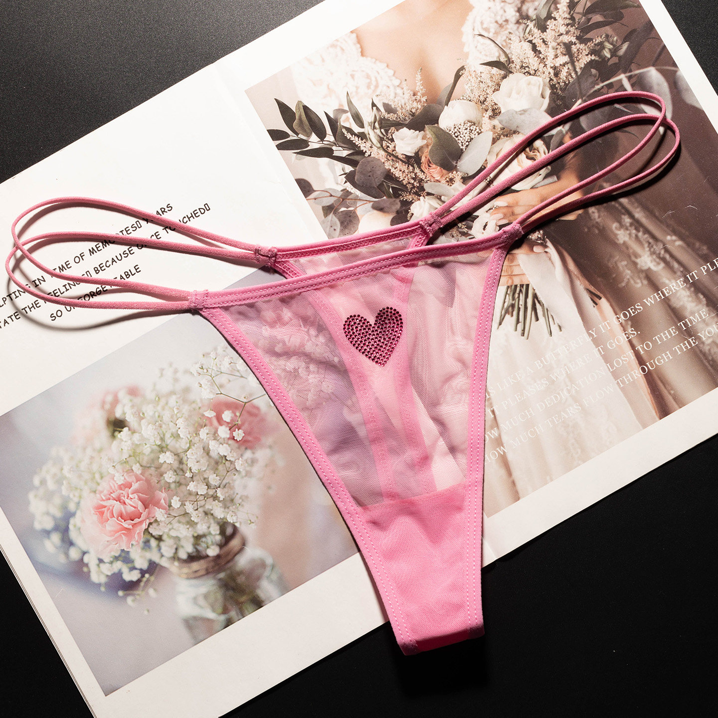 Lace Mesh Women Briefs Sexy Th - Fitness & Nutrition Lab บทวิจารณ์และราคา